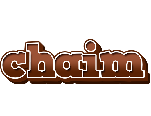 Chaim brownie logo