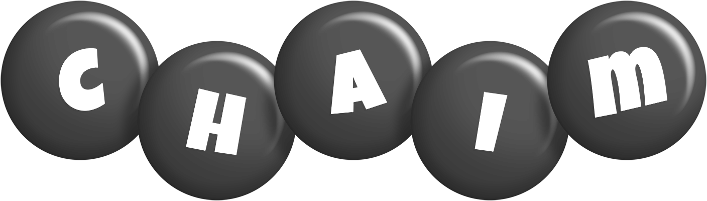 Chaim candy-black logo