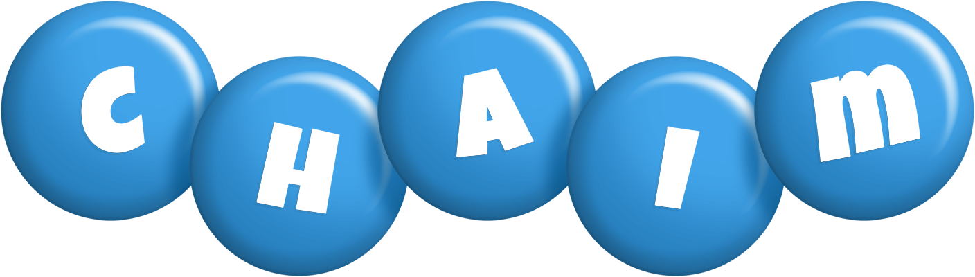 Chaim candy-blue logo
