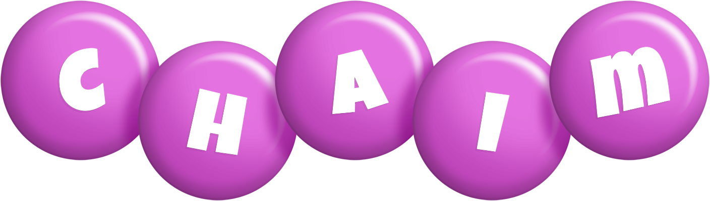 Chaim candy-purple logo
