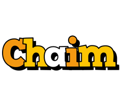 Chaim cartoon logo