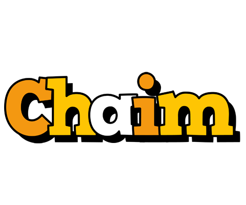 Chaim cartoon logo