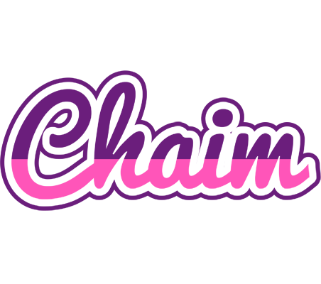 Chaim cheerful logo