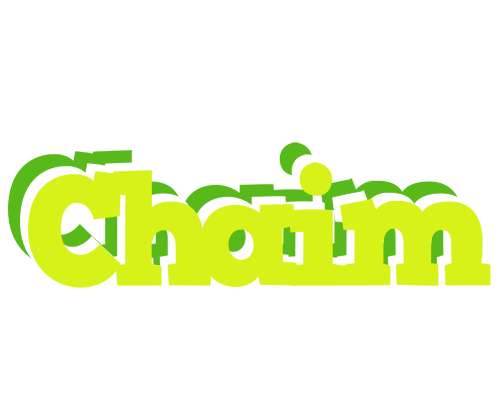 Chaim citrus logo