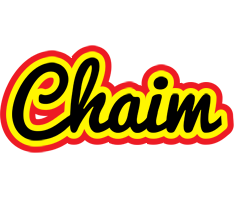 Chaim flaming logo