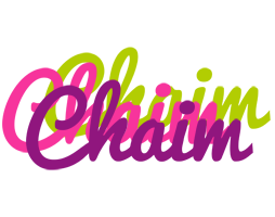 Chaim flowers logo