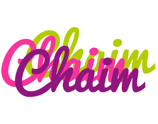 Chaim flowers logo