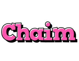 Chaim girlish logo