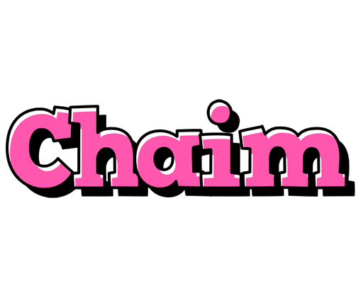 Chaim girlish logo