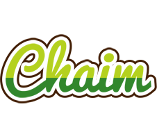 Chaim golfing logo