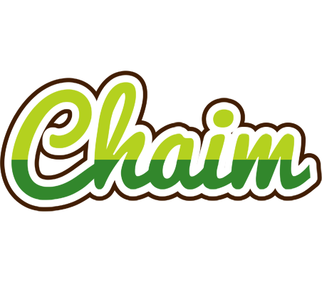 Chaim golfing logo