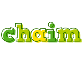 Chaim juice logo