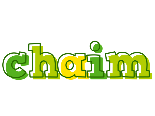 Chaim juice logo