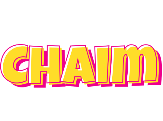 Chaim kaboom logo