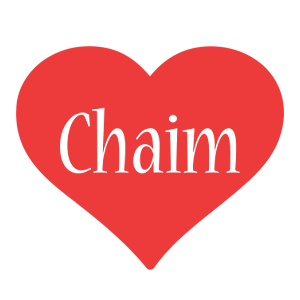 Chaim love logo