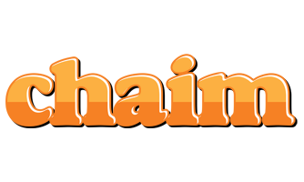 Chaim orange logo