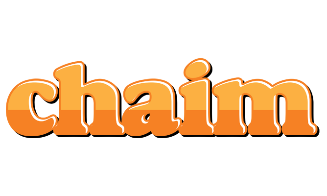 Chaim orange logo