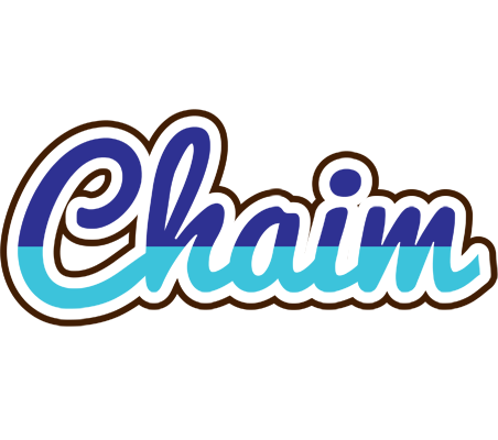 Chaim raining logo
