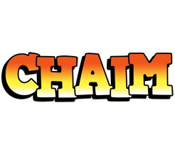 Chaim sunset logo