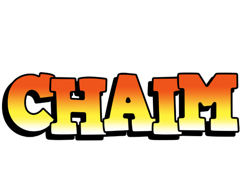 Chaim sunset logo