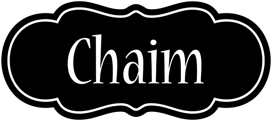 Chaim welcome logo