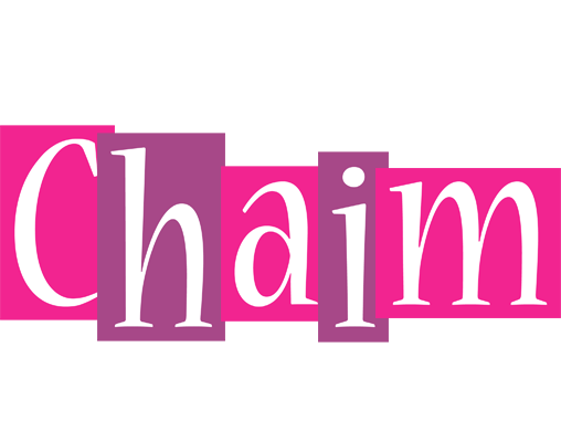 Chaim whine logo