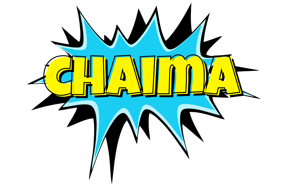 Chaima amazing logo