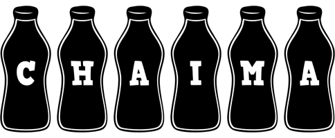Chaima bottle logo