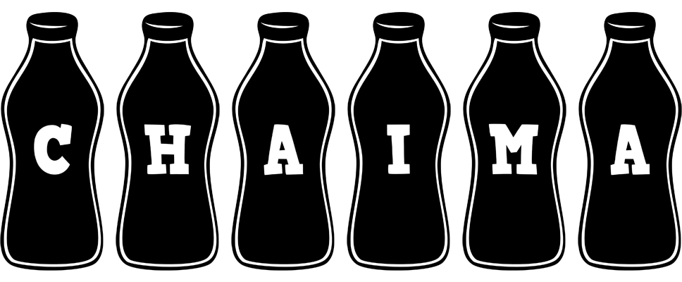 Chaima bottle logo