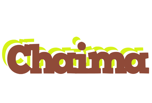 Chaima caffeebar logo