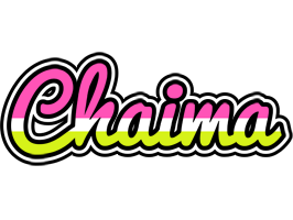 Chaima candies logo