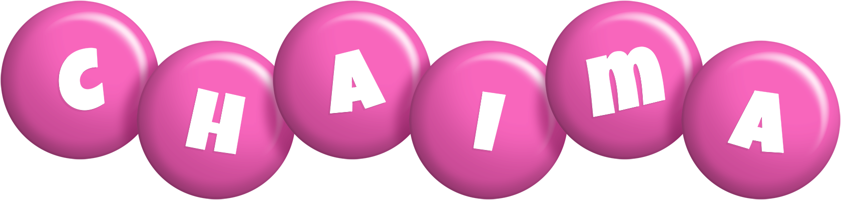 Chaima candy-pink logo