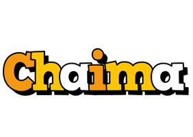 Chaima cartoon logo