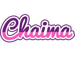 Chaima cheerful logo