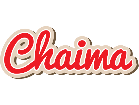 Chaima chocolate logo