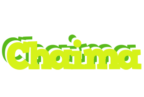 Chaima citrus logo