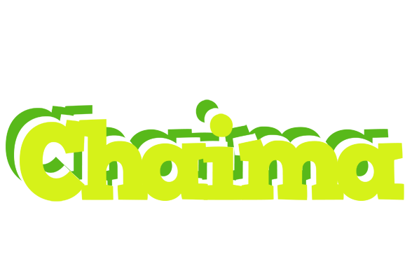 Chaima citrus logo