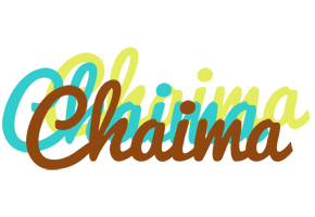 Chaima cupcake logo