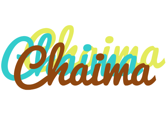 Chaima cupcake logo