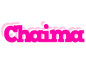 Chaima dancing logo