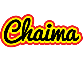 Chaima flaming logo