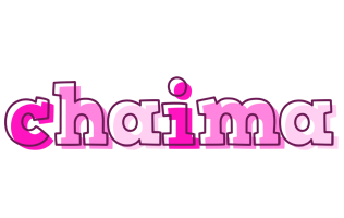 Chaima hello logo