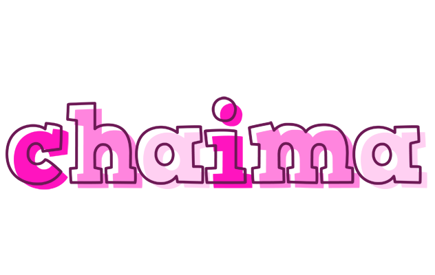 Chaima hello logo
