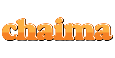 Chaima orange logo