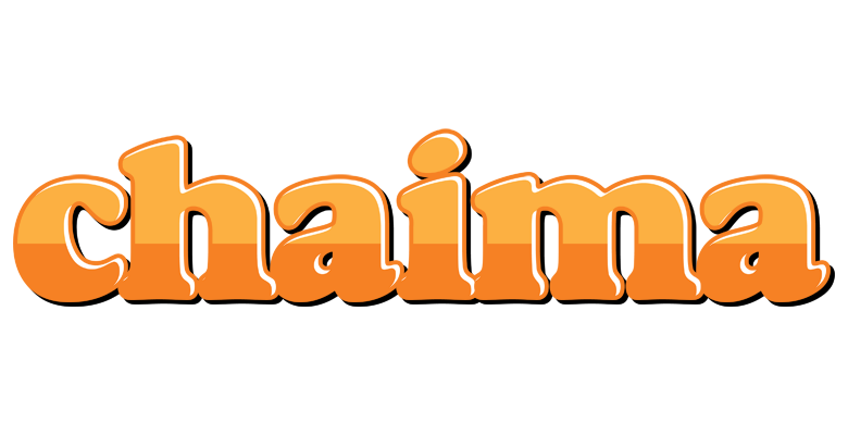Chaima orange logo