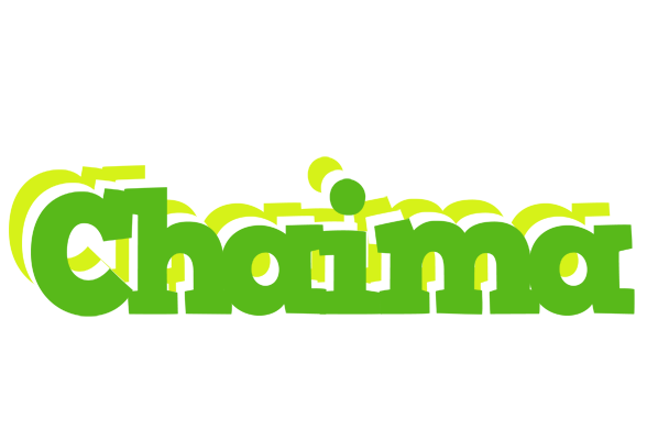Chaima picnic logo