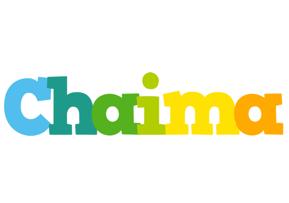 Chaima rainbows logo
