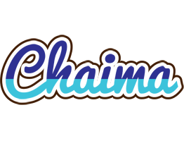 Chaima raining logo