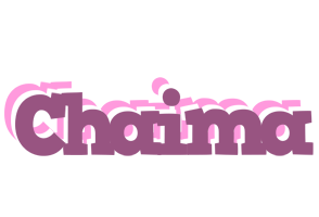 Chaima relaxing logo