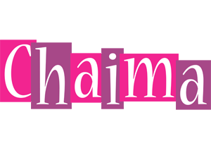 Chaima whine logo